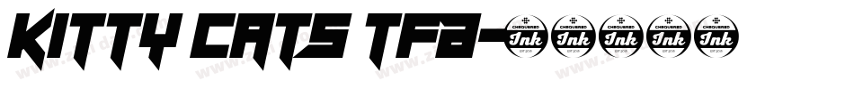 Kitty Cats TFB字体转换